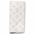 Louis Vuitton Monogram White Leather Long Wallet (Bi-Fold) (Pre-Owned)
