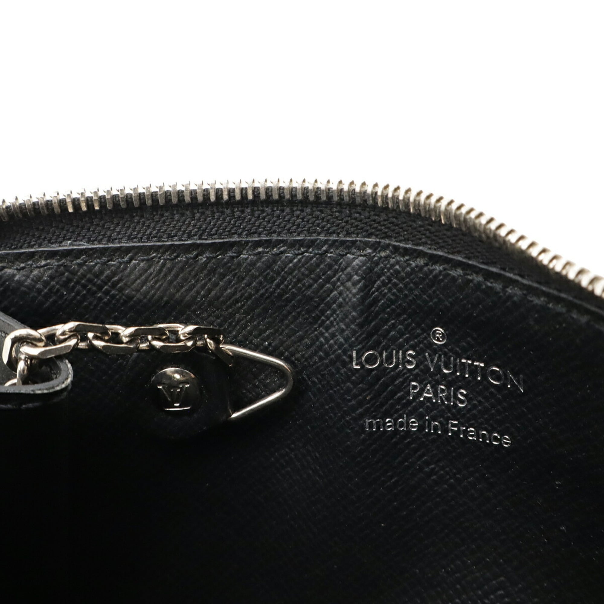 Louis Vuitton Noir Epi Leather Coin Purse/Coin Case (Pre-Owned)