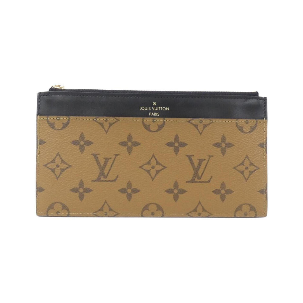 Louis Vuitton Monogram Reverse Brown Monogram Reverse Monogram Reverse Long Wallet (Bi-Fold) (Pre-Owned)