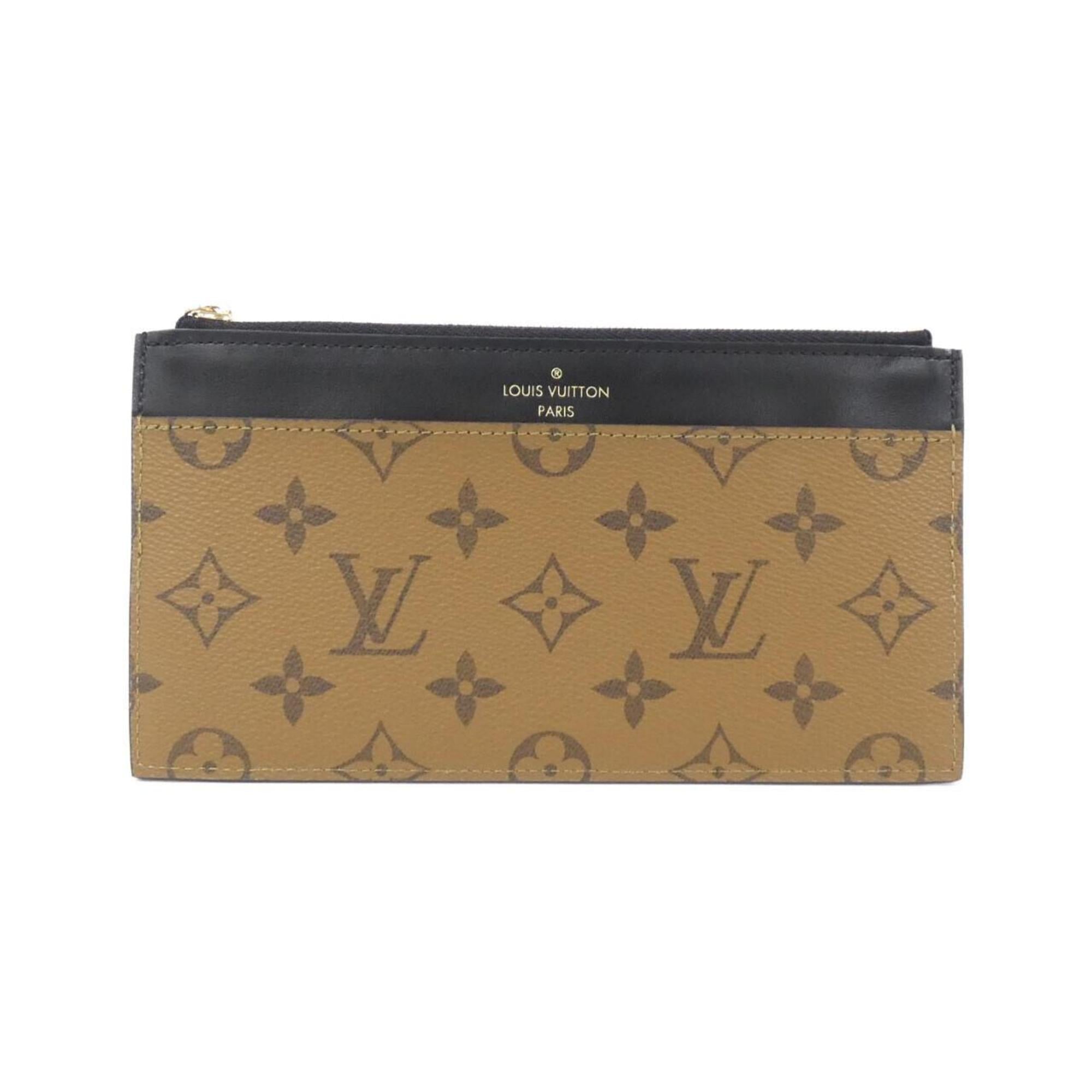 Louis Vuitton Monogram Reverse Brown Monogram Reverse Monogram Reverse Long Wallet (Bi-Fold) (Pre-Owned)