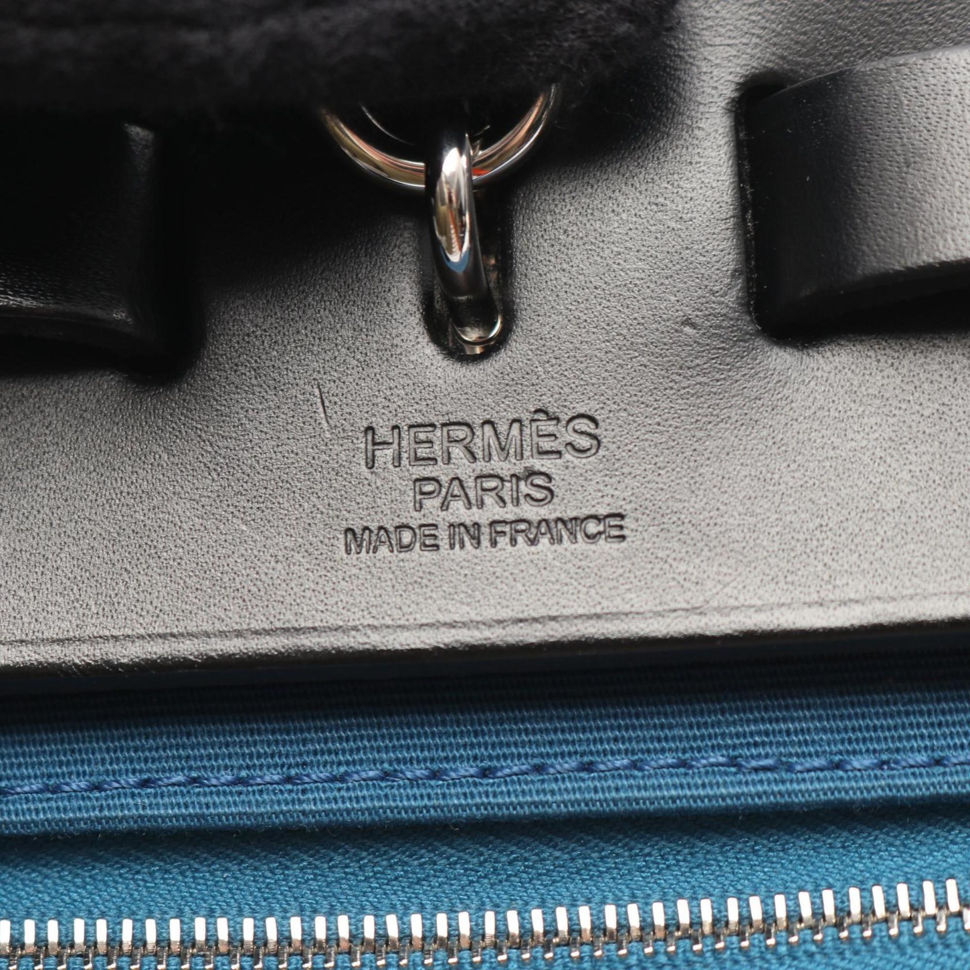Herbag Zip Leather and Toile 31
