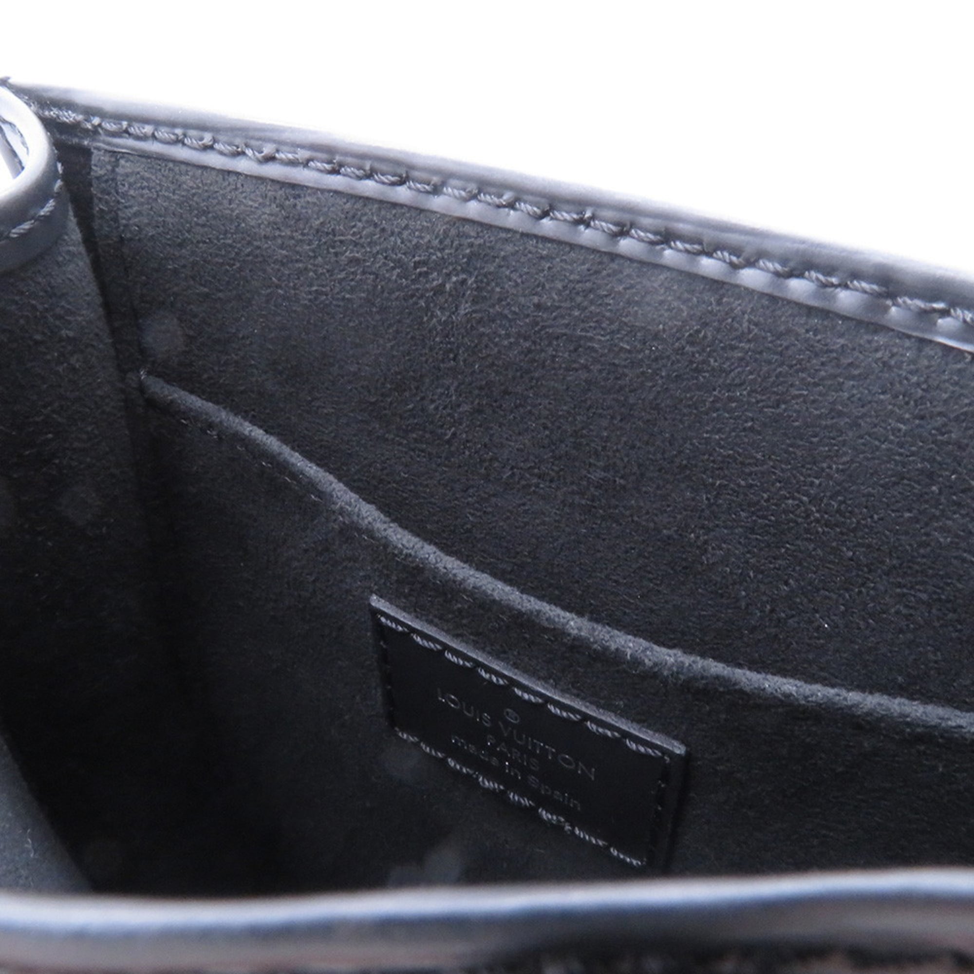 Louis Vuitton Epi Black Noir Epi Leather Handbag Shoulder Bag (Pre-Owned)