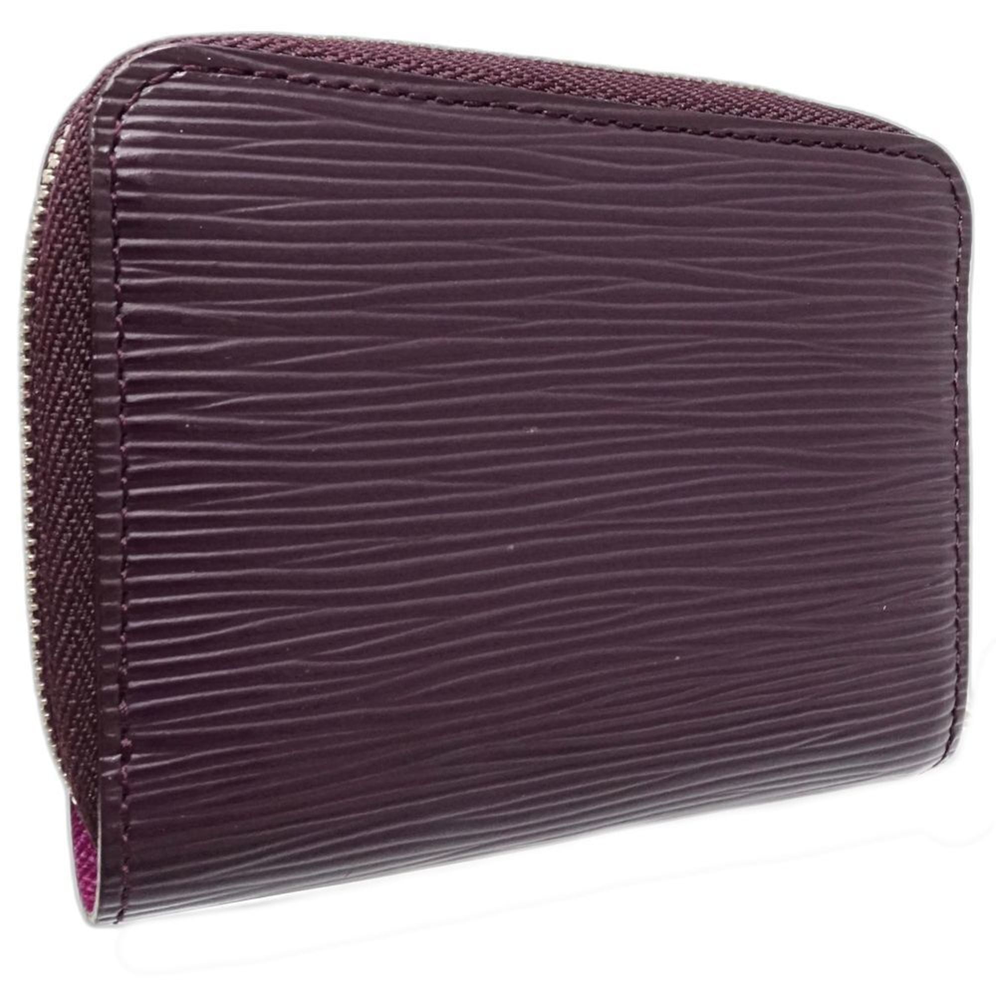 Louis Vuitton Cassis Leather Coin Purse/Coin Case (Pre-Owned)