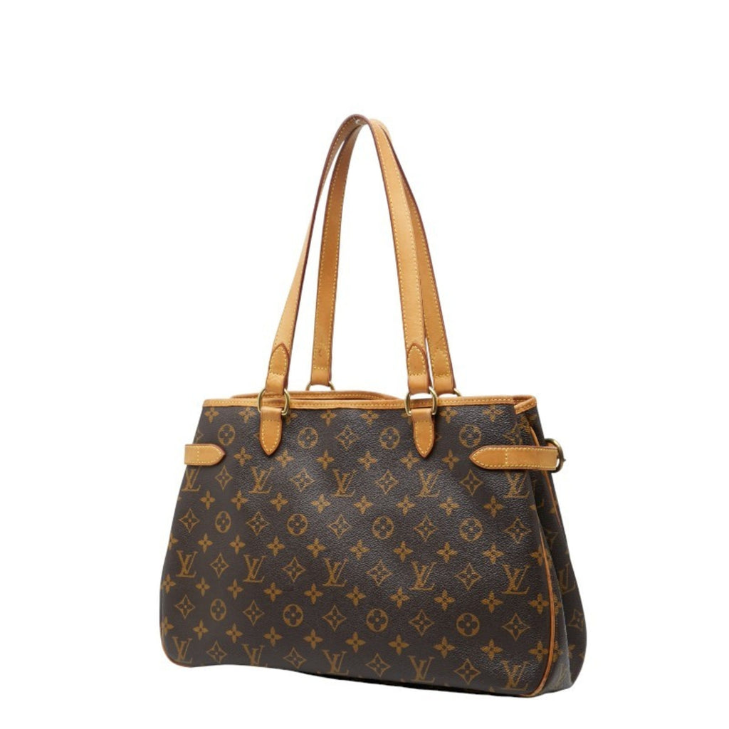Louis Vuitton Brown Pvc Leather Shoulder Bag Tote Bag (Pre-Owned)