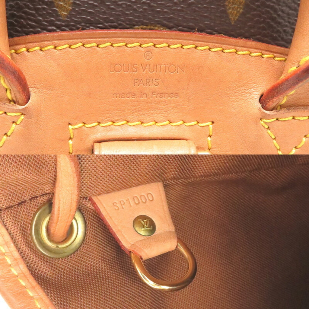 Louis Vuitton Monogram Brown Galle Monogram Monogram Backpack (Pre-Owned)