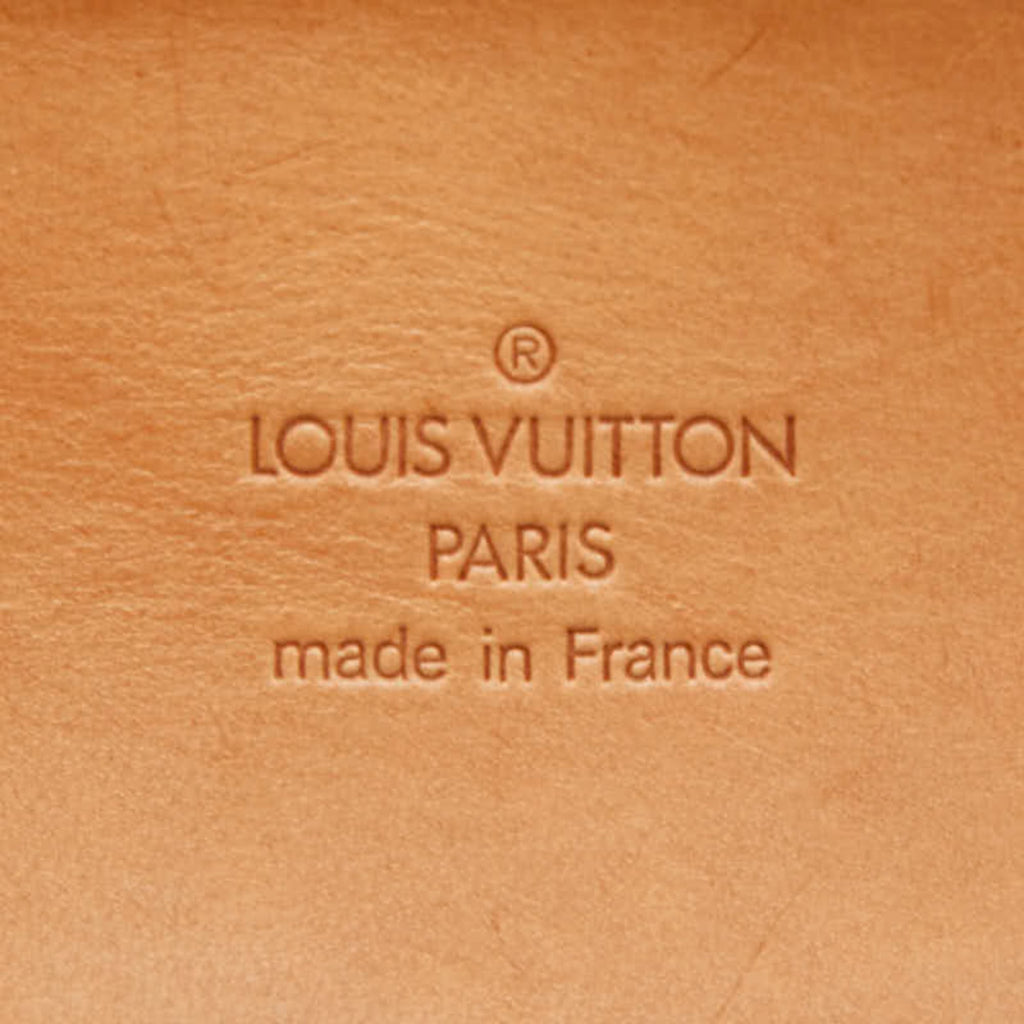 Louis Vuitton Brown Pvc Leather Boston Bag Briefcase (Pre-Owned)