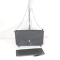 Louis Vuitton Black Pink Epi Leather Pochette Pouch (Pre-Owned)