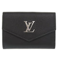 Louis Vuitton Black Noir Leather Wallet (Tri-Fold) (Pre-Owned)