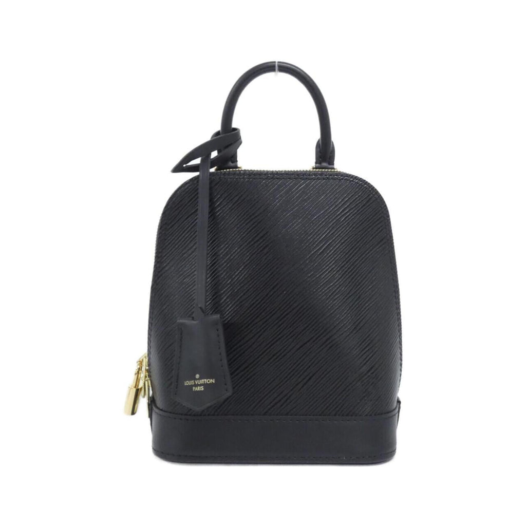 Louis Vuitton Black Leather Backpack (Pre-Owned)