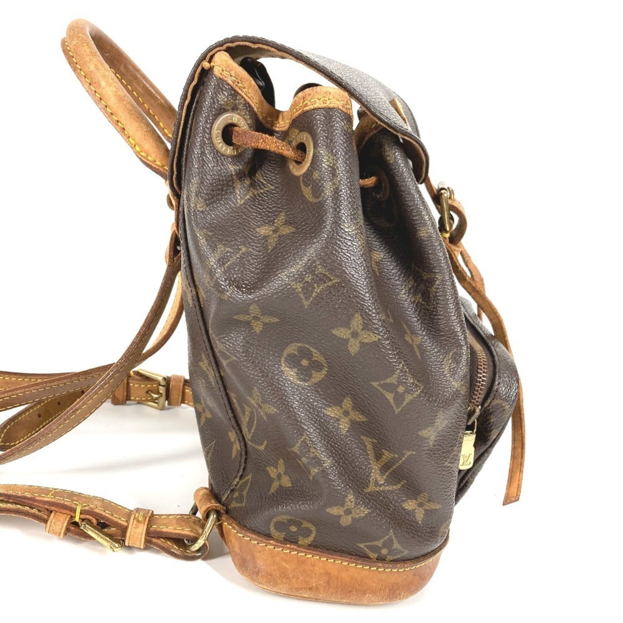 Louis Vuitton Brown Galle Monogram Monogram Backpack (Pre-Owned)