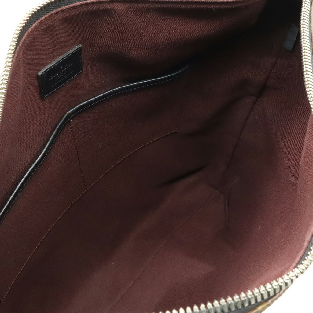 Louis Vuitton Black Brown Monogram Monogram Shoulder Bag Tote Bag (Pre-Owned)