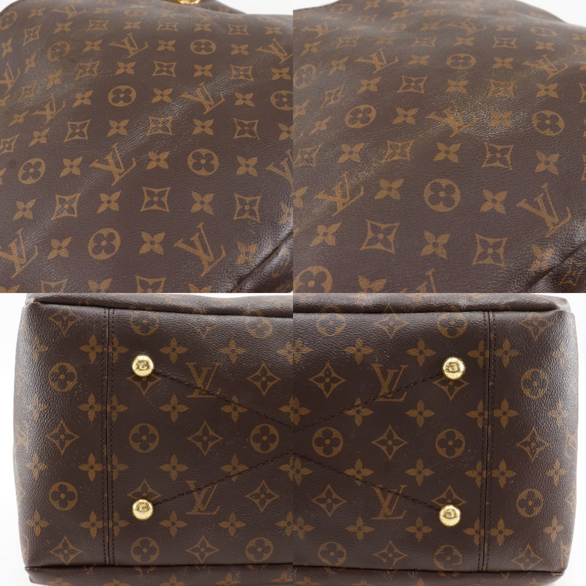 Louis Vuitton Brown Monogram Monogram Shoulder Bag (Pre-Owned)