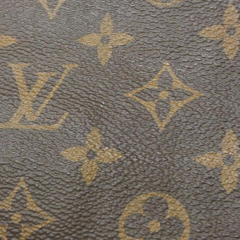 Louis Vuitton Black Marron Coated Canvas Shoulder Bag (Pre-Owned)