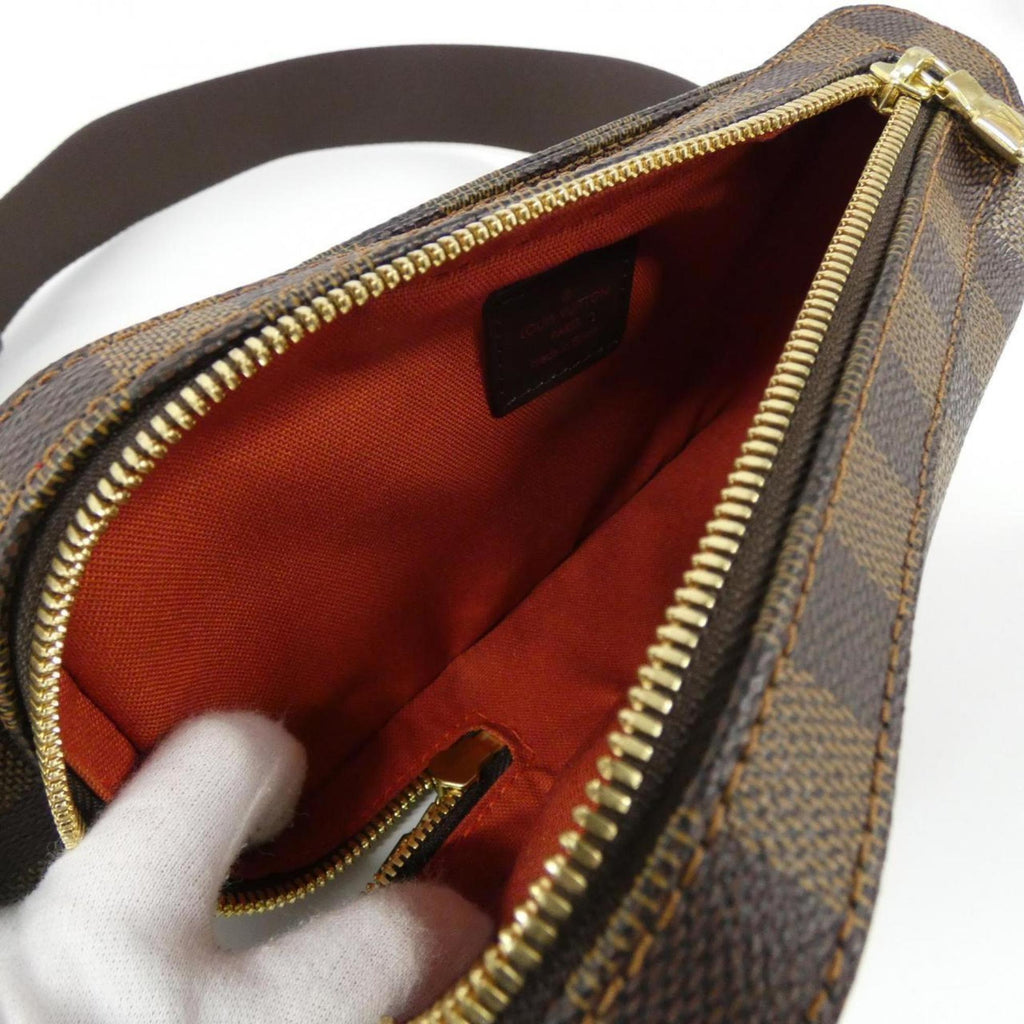 Louis Vuitton Ebene Coated Canvas Shoulder Bag (Pre-Owned)
