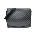 Louis Vuitton Dark Gray Graphite Gray Coated Canvas Shoulder Bag (Pre-Owned)