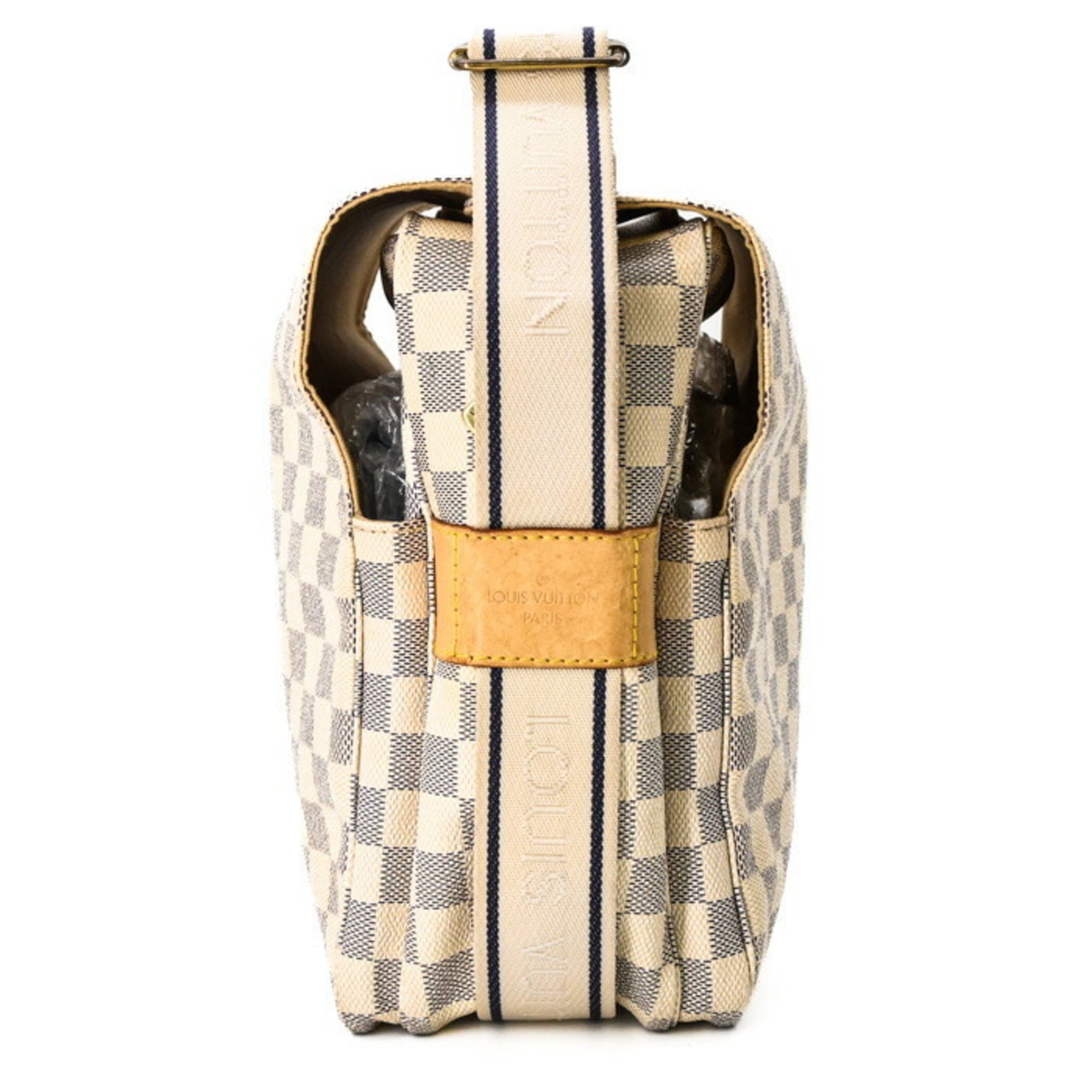 Louis Vuitton Damier Azur Off-White Damier Azur Shoulder Bag (Pre-Owned)