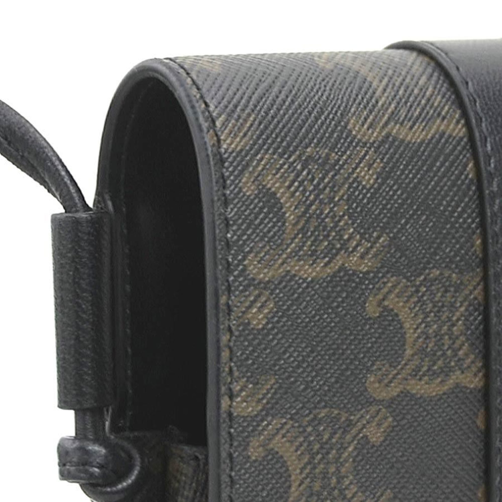Wallet on Strap Triomphe Coated Canvas