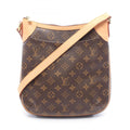 Louis Vuitton Brown Coated Canvas Leather Shoulder Bag (Pre-Owned)