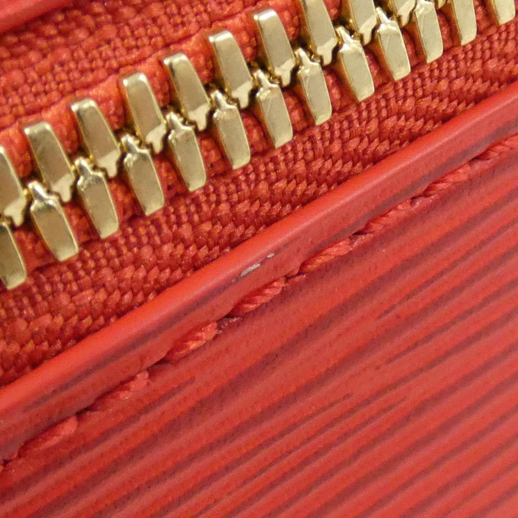 Louis Vuitton Epi Red Color Leather Handbag (Pre-Owned)