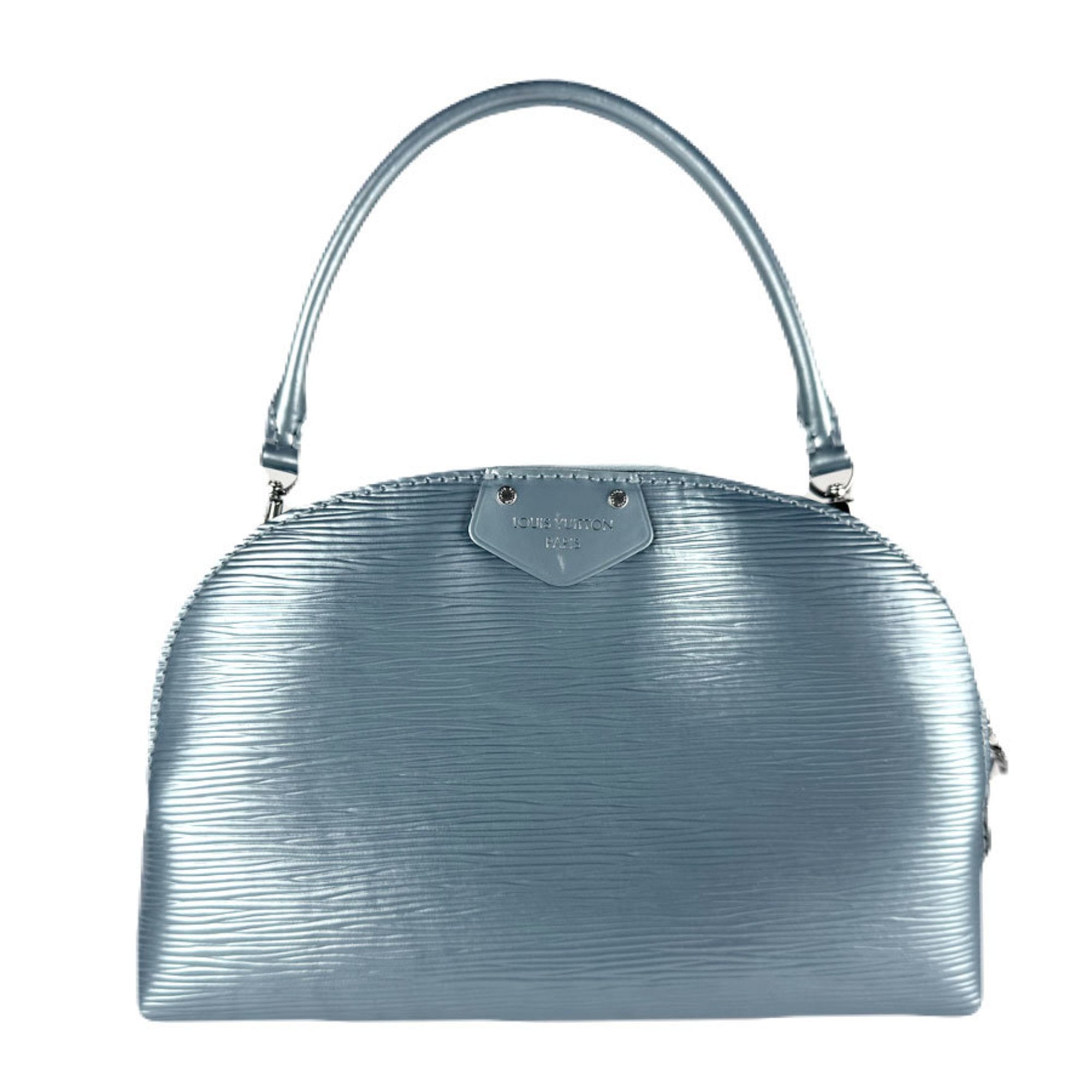 Louis Vuitton Metallic Blue Epi Leather Handbag Shoulder Bag (Pre-Owned)