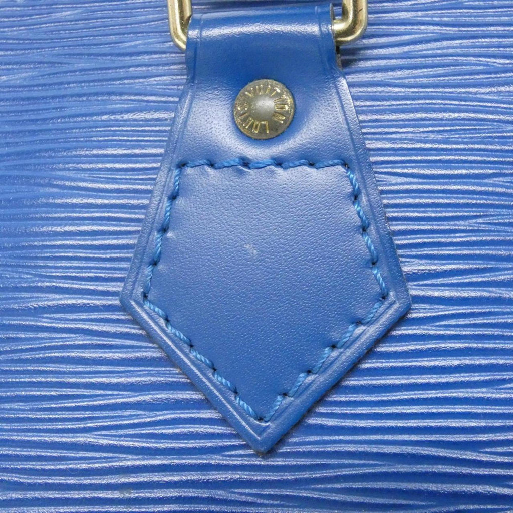Louis Vuitton Blue Leather Boston Bag (Pre-Owned)