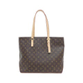 Louis Vuitton Marron Coated Canvas Shoulder Bag (Pre-Owned)