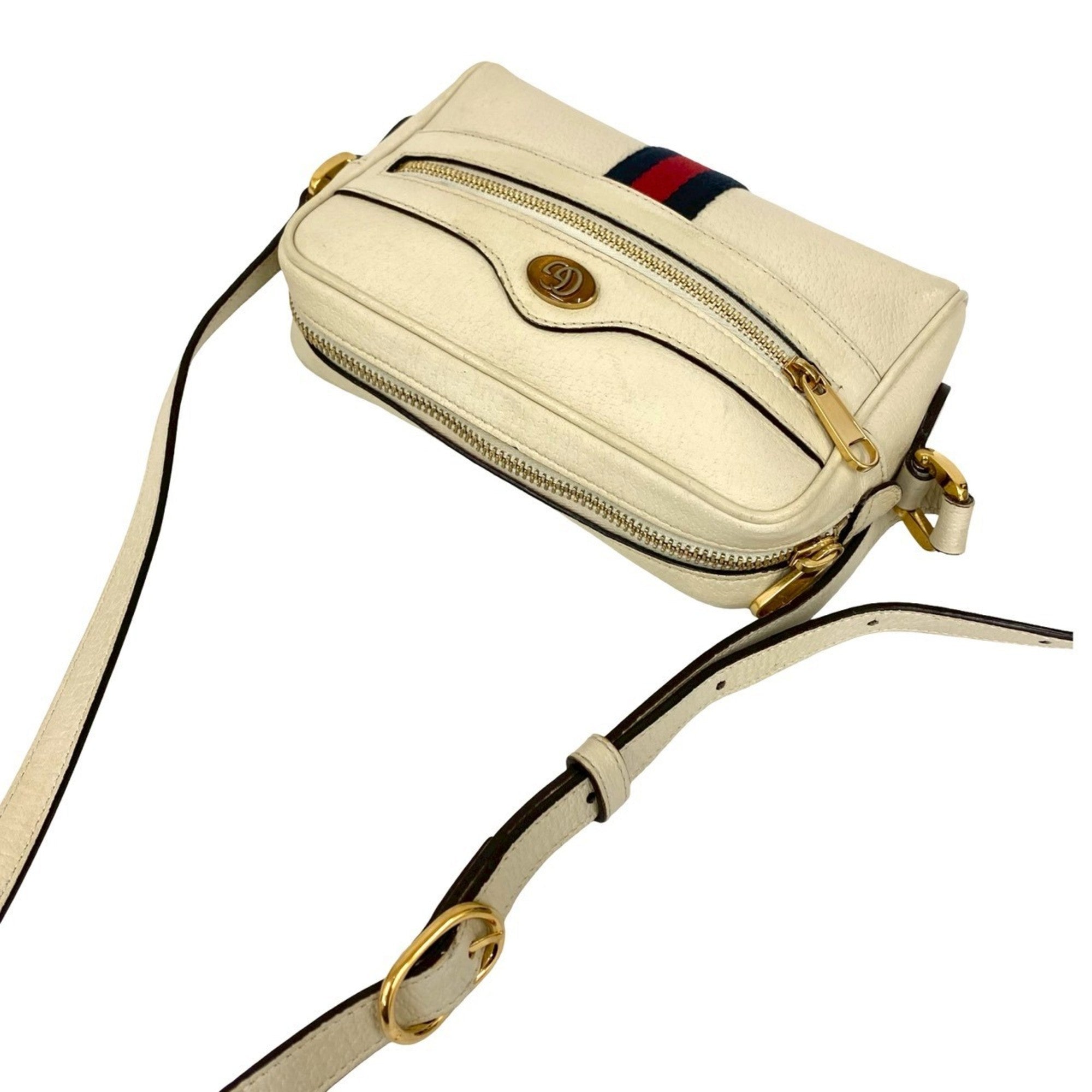 Ophidia Shoulder Bag Leather Mini