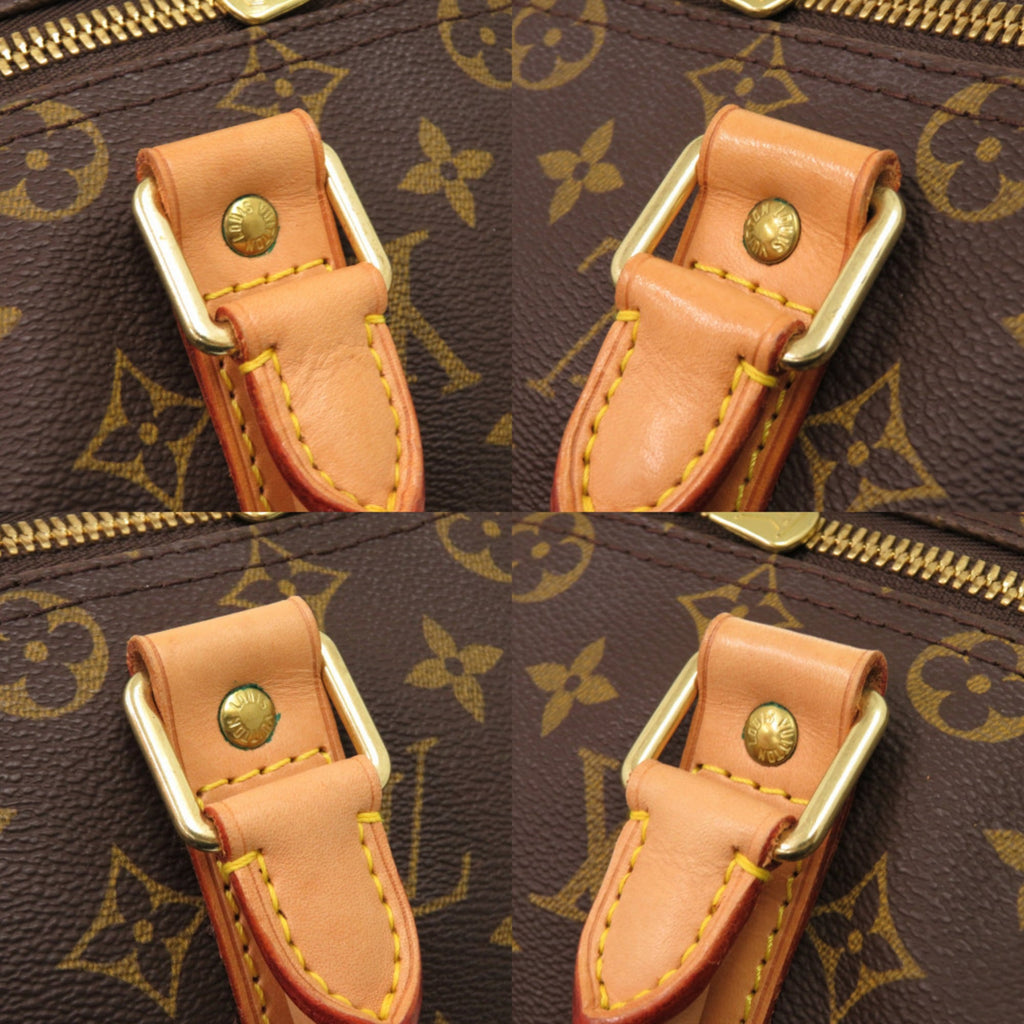 Louis Vuitton Brown Monogram Canvas Boston Bag (Pre-Owned)