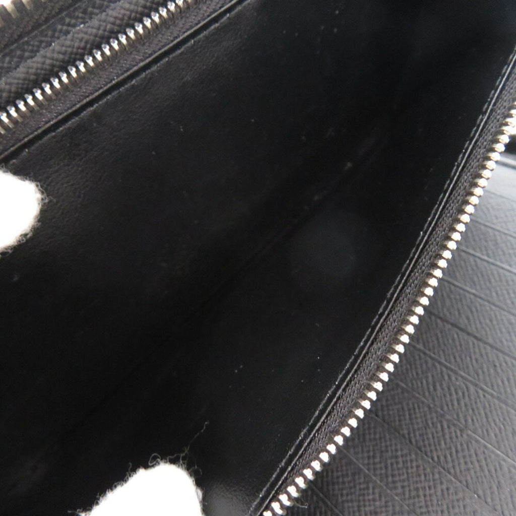 Louis Vuitton Black Noir Taiga Leather Coin Purse/Coin Case (Pre-Owned)