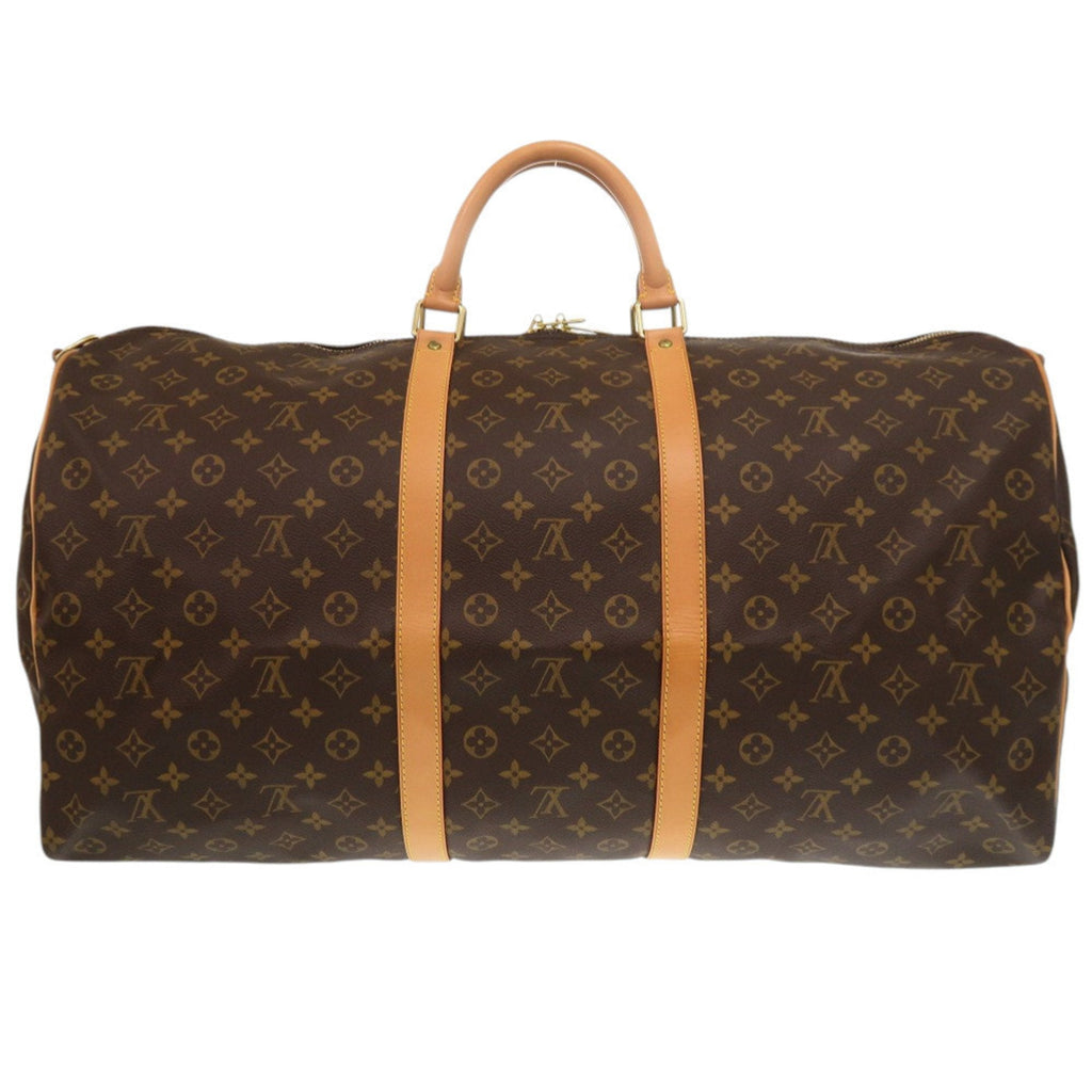 Louis Vuitton Brown Monogram Canvas Boston Bag (Pre-Owned)