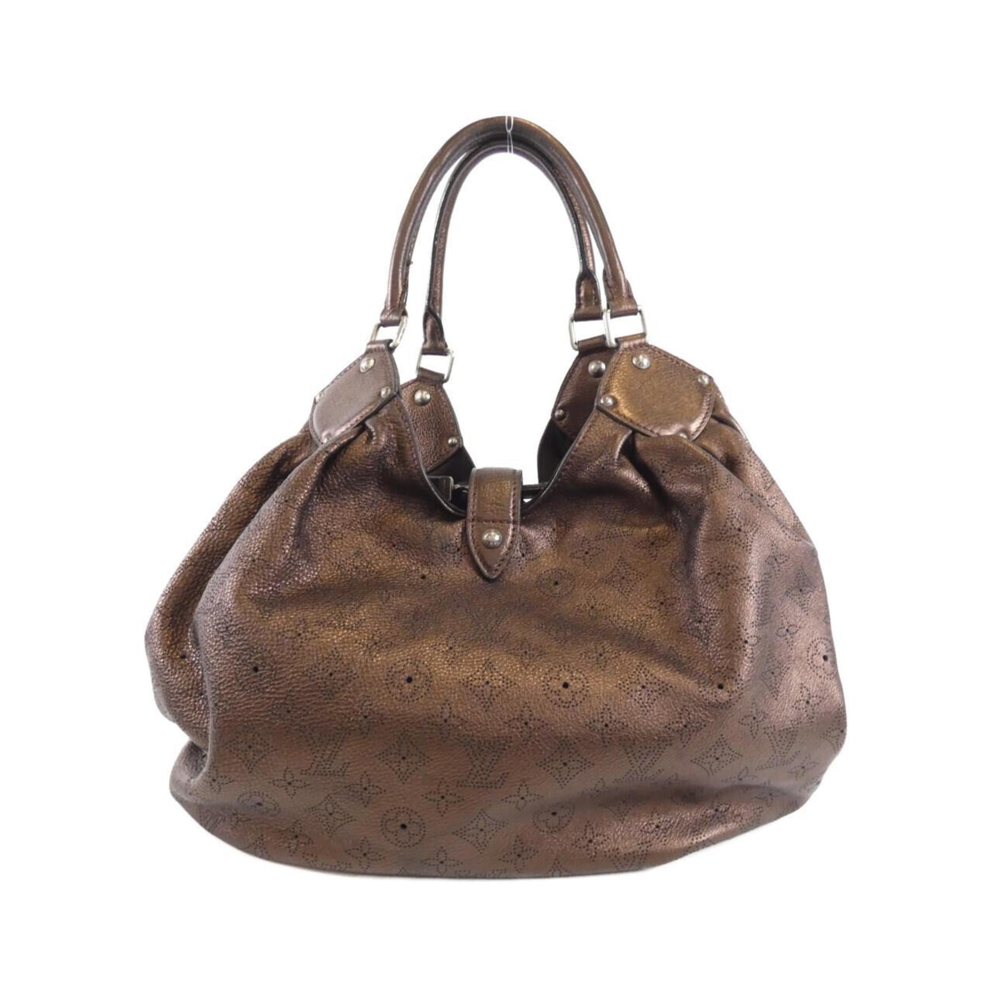 Louis Vuitton Brown Mahina Leather Shoulder Bag (Pre-Owned)