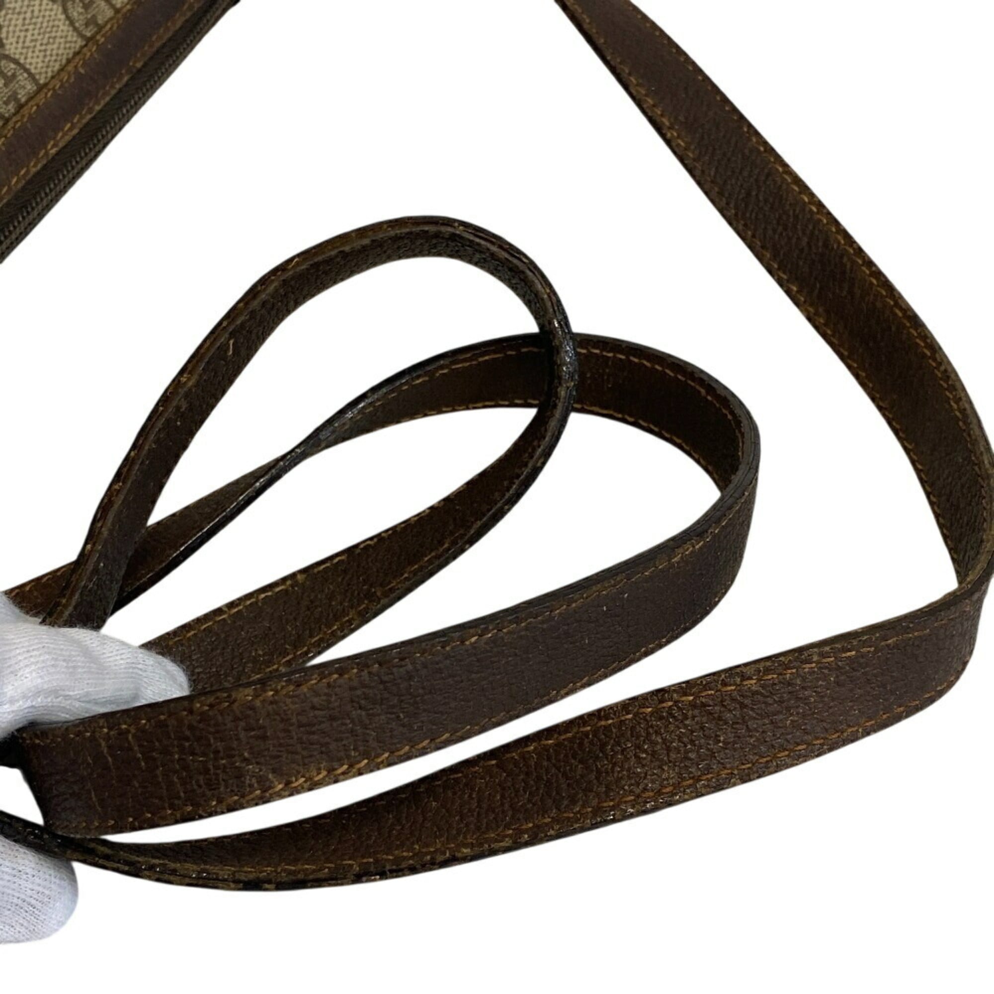 Vintage Web Crossbody Bag GG Coated Canvas Small