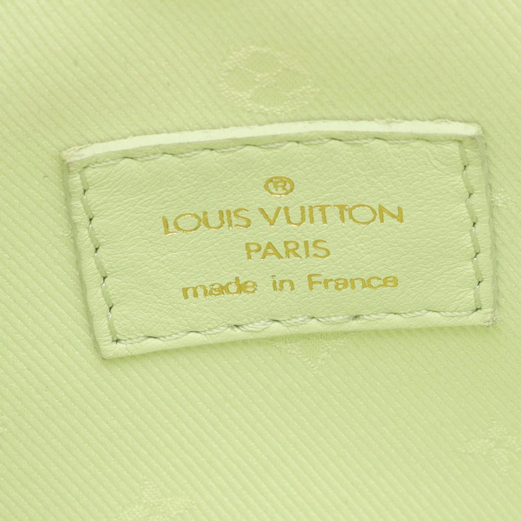 Louis Vuitton Green Leather Handbag (Pre-Owned)