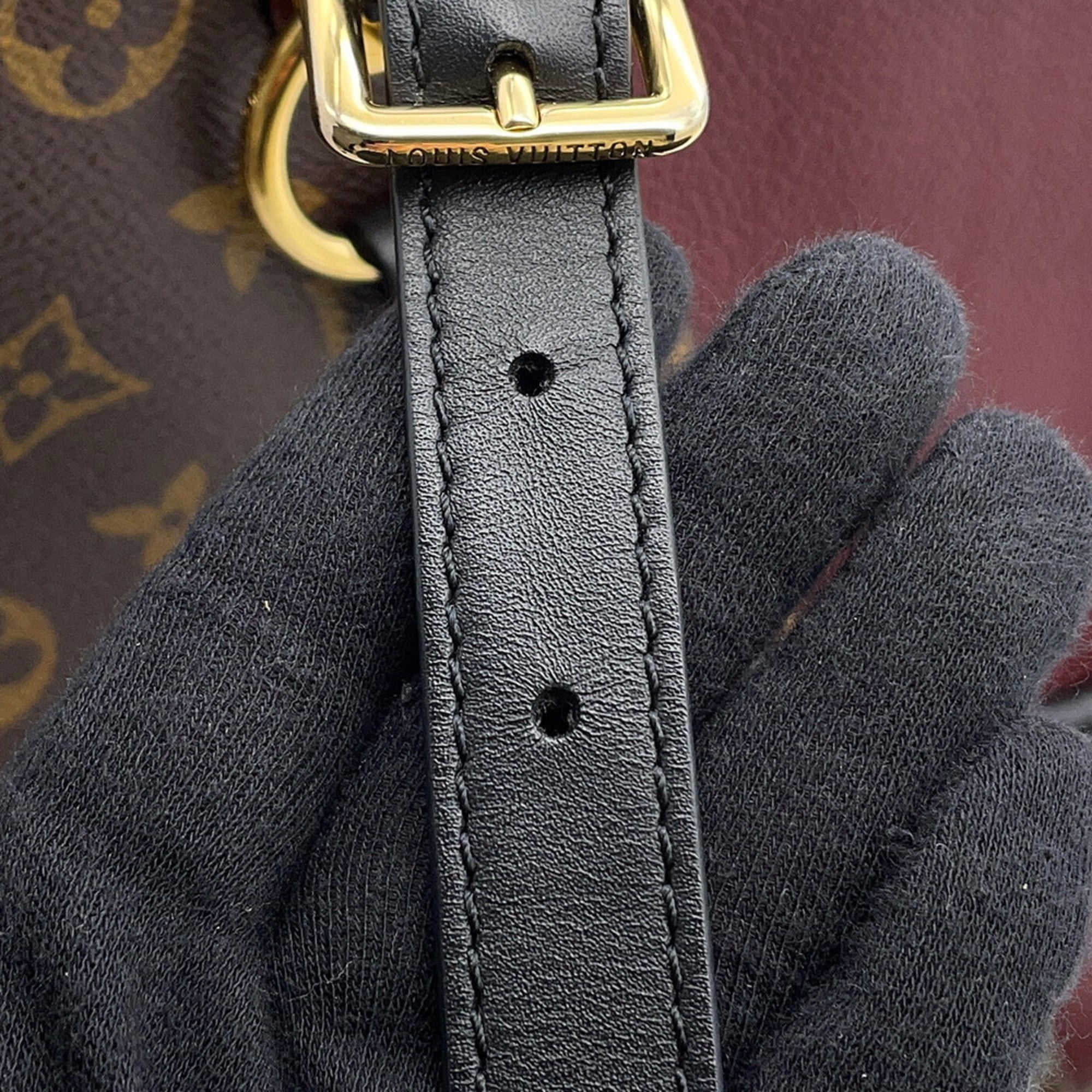 Louis Vuitton Monogram Bordeaux Monogram Shoulder Bag Tote Bag (Pre-Owned)