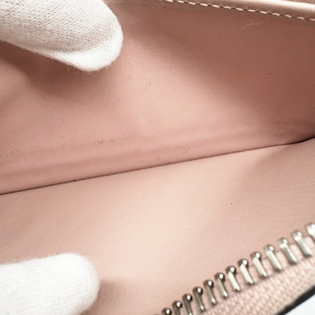 Louis Vuitton Mahina Pink Mahina Leather Long Wallet (Bi-Fold) (Pre-Owned)