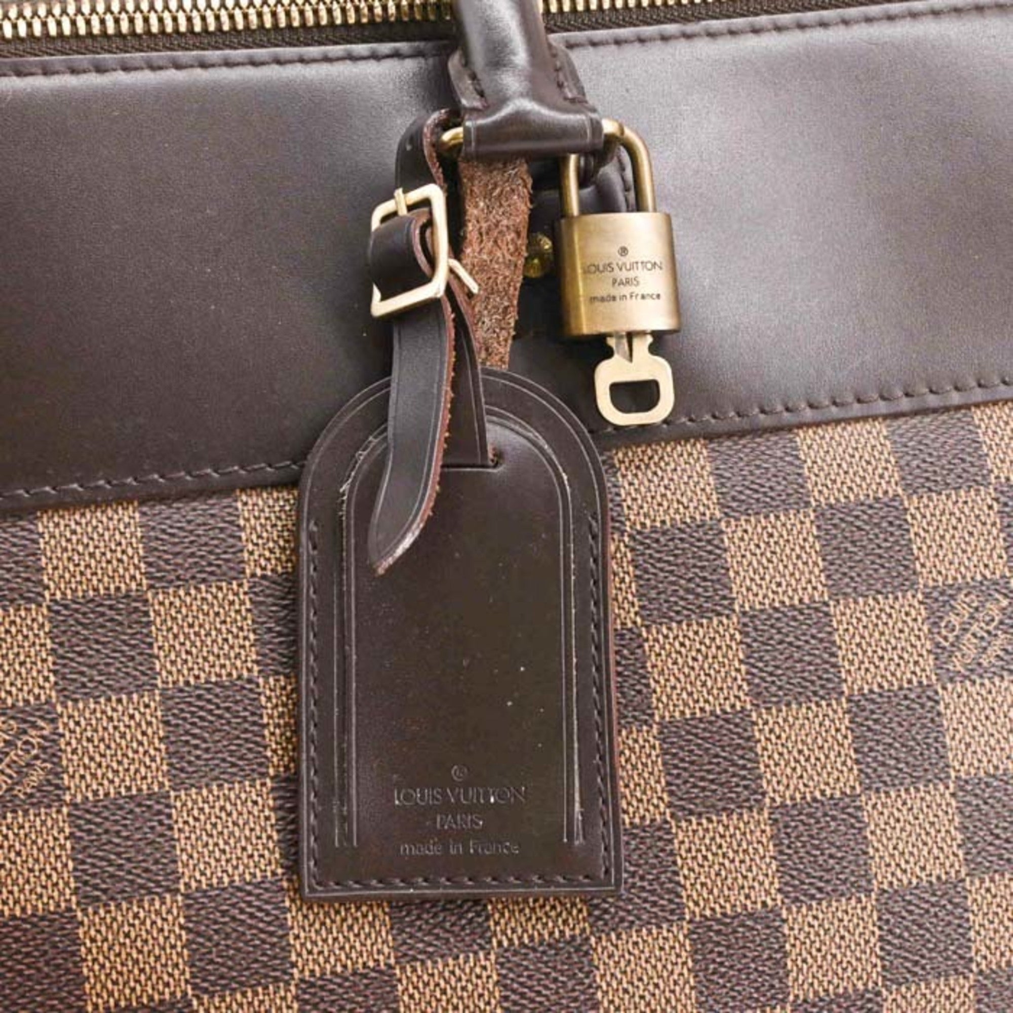 Louis Vuitton Black Damier Graphite Boston Bag (Pre-Owned)
