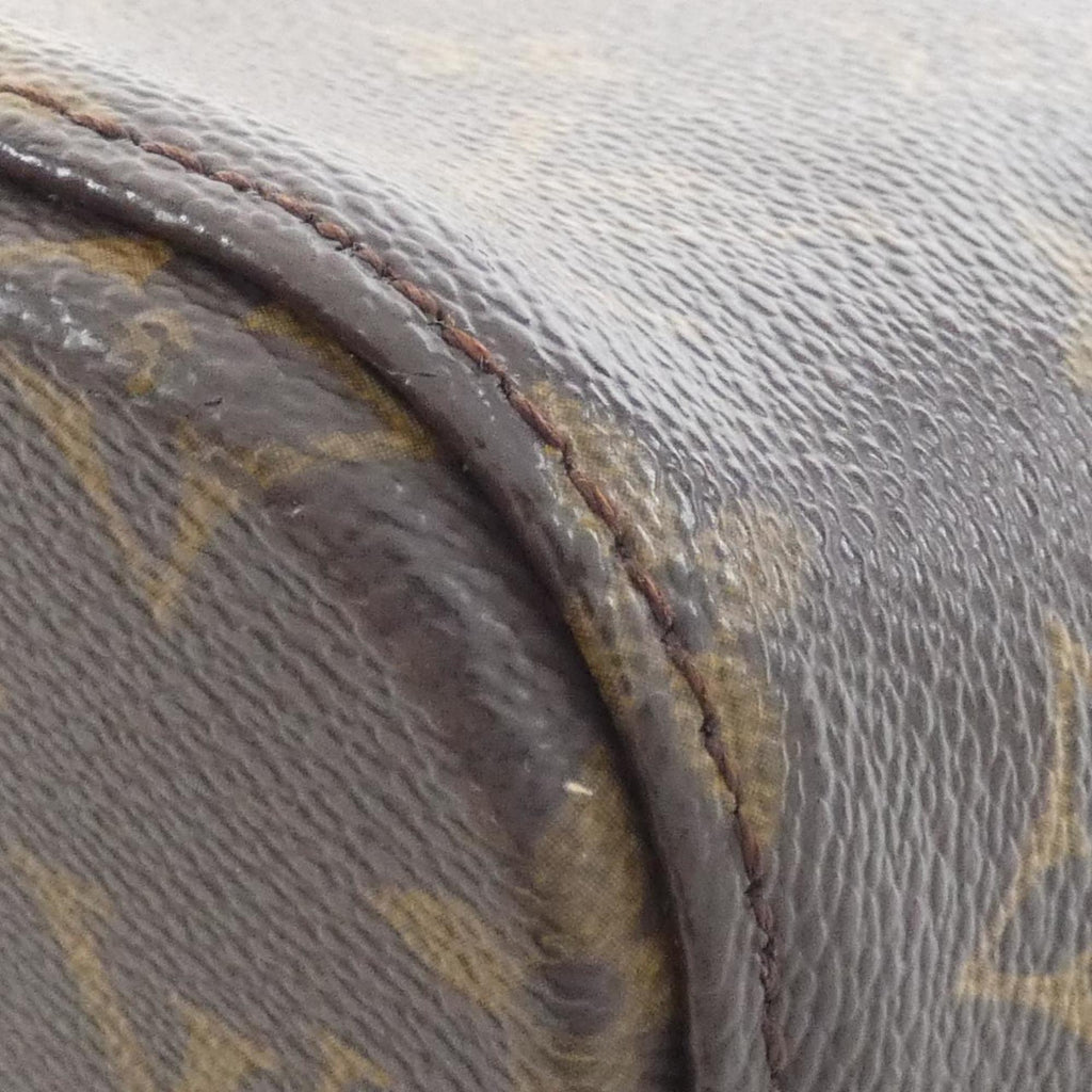 Louis Vuitton Marron Coated Canvas Handbag (Pre-Owned)