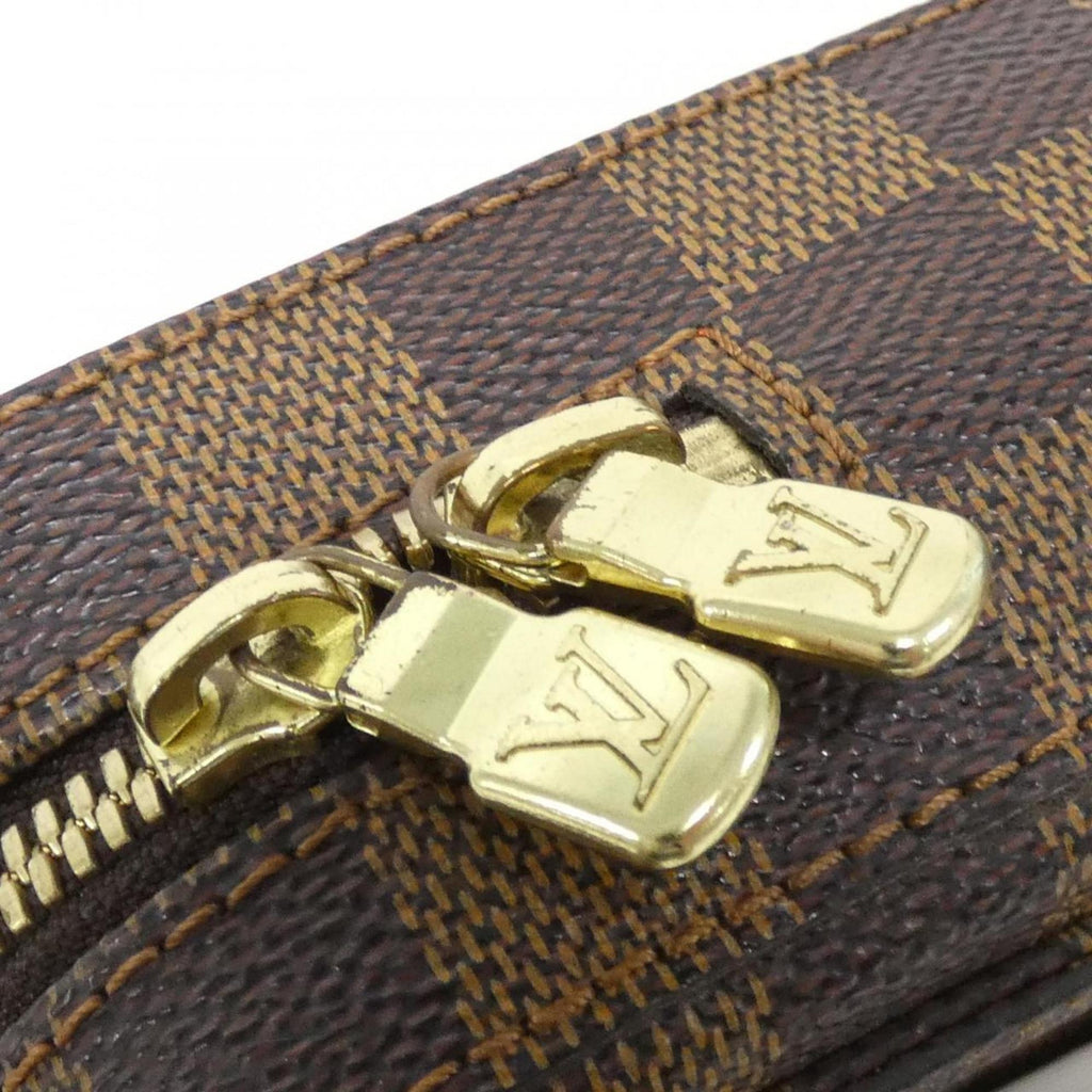 Louis Vuitton Brown Coated Canvas Shoulder Bag (Pre-Owned)
