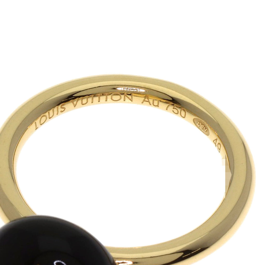 Louis Vuitton Yellow Gold (18K) Band Ring (Pre-Owned)