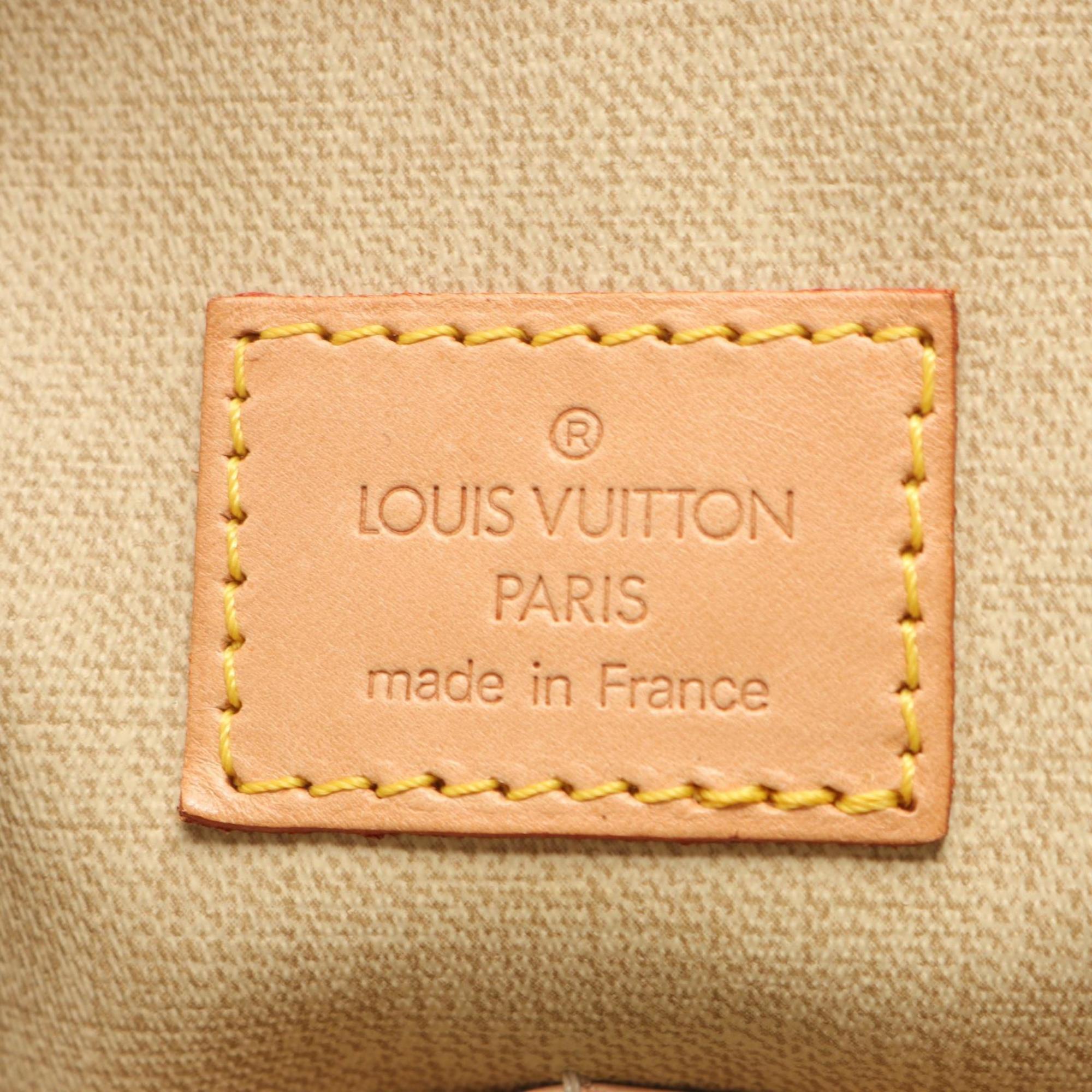 Louis Vuitton Brown Monogram Coated Canvas Handbag (Pre-Owned)