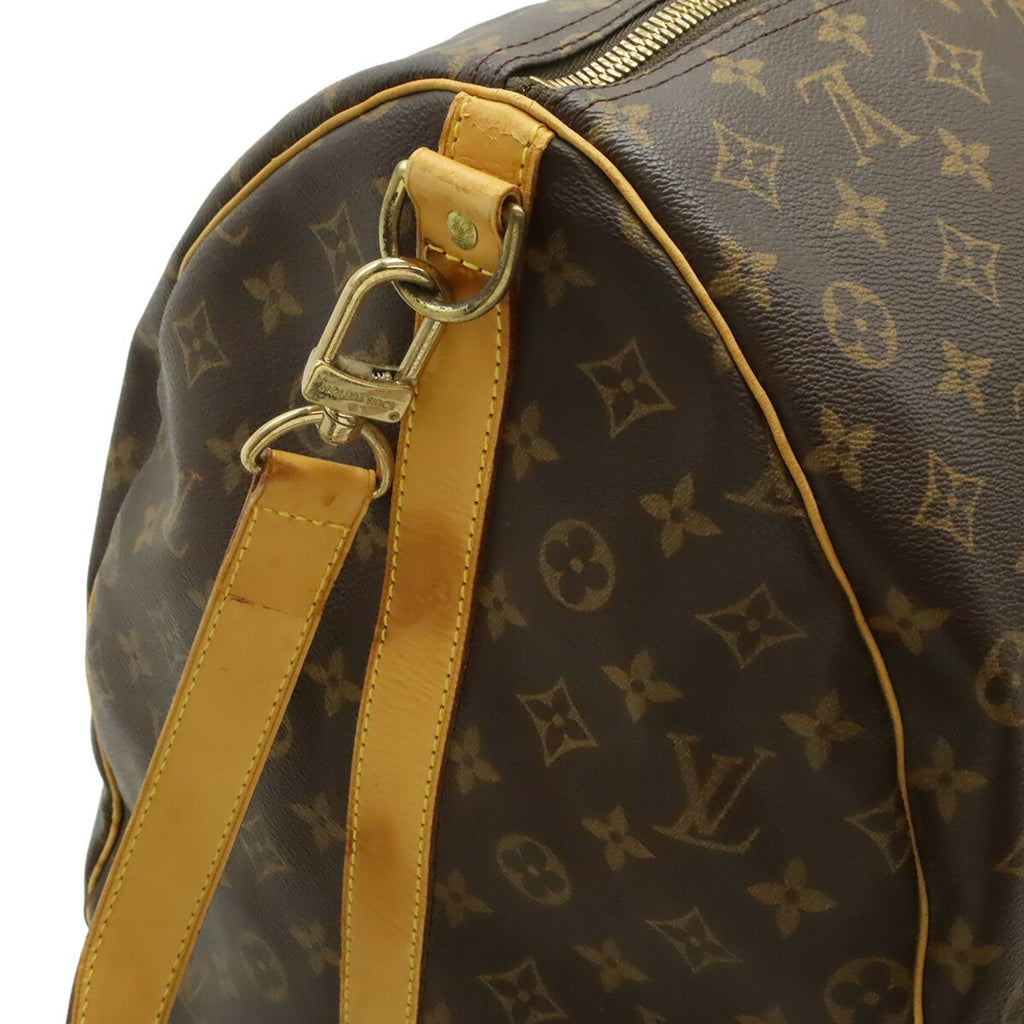 Louis Vuitton Brown Monogram Canvas Boston Bag Shoulder Bag (Pre-Owned)