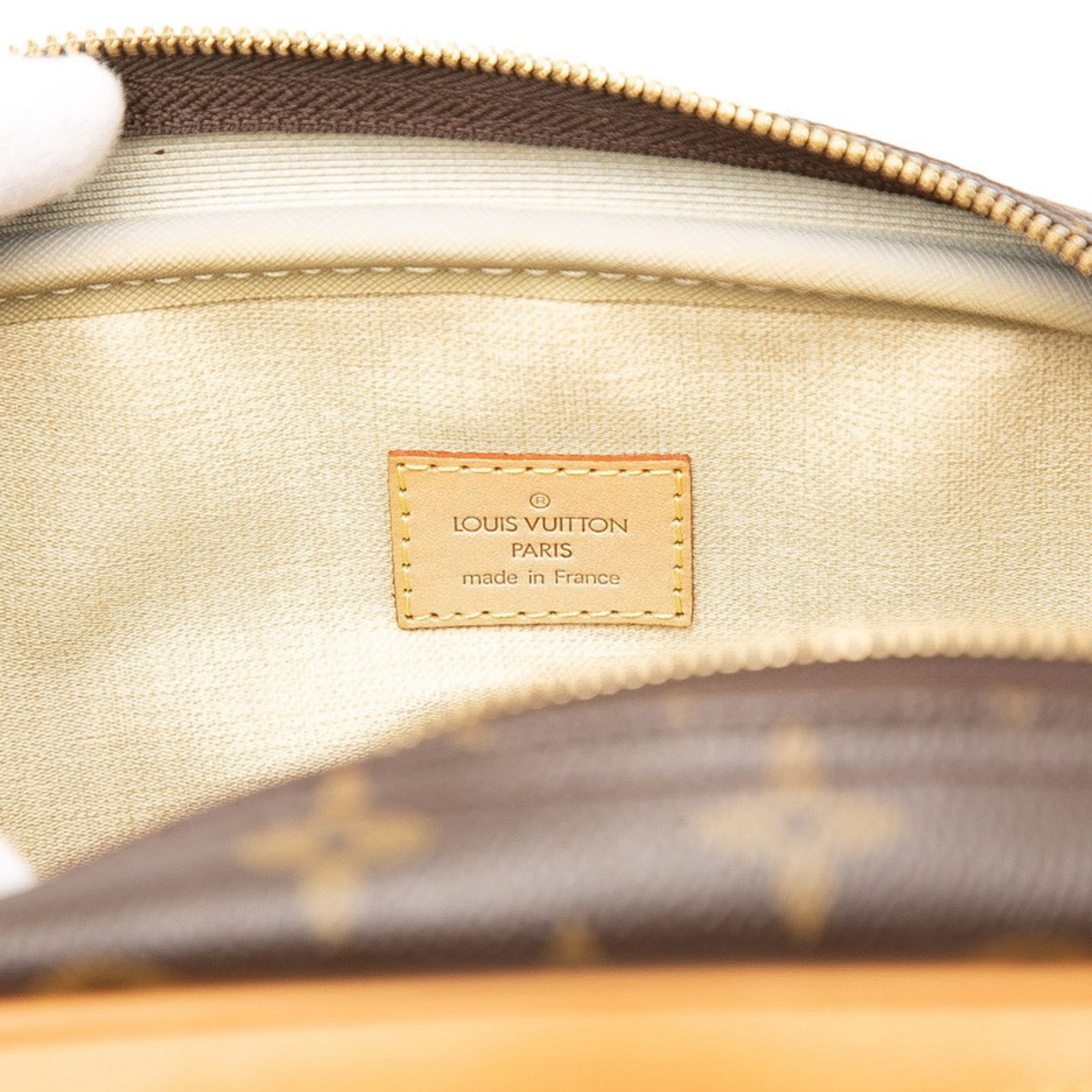 Louis Vuitton Brown Pvc Leather Handbag (Pre-Owned)