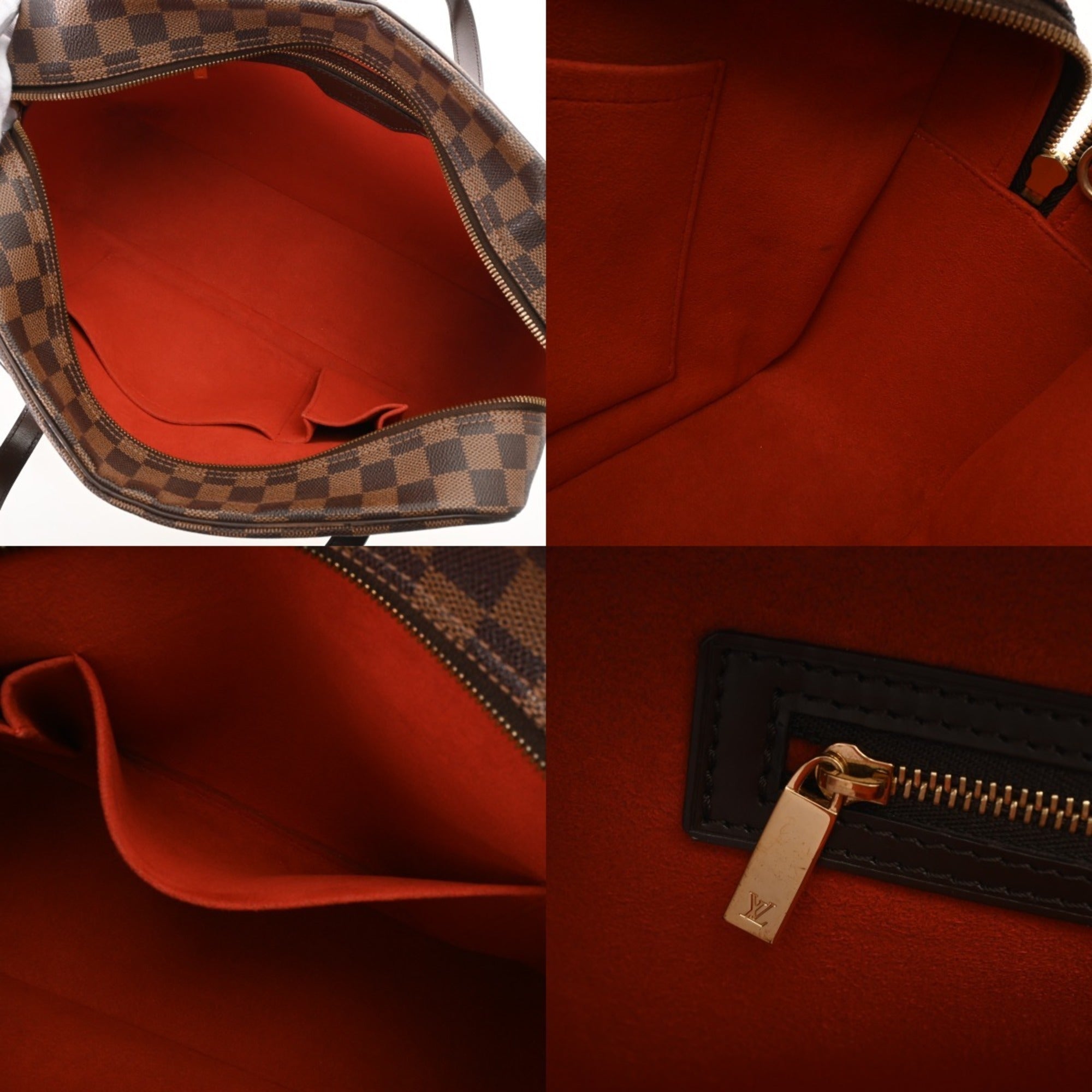 Louis Vuitton Damier Brown Damier Canvas Damier Canvas Shoulder Bag (Pre-Owned)