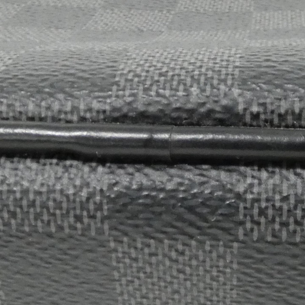 Louis Vuitton Dark Gray Graphite Gray Coated Canvas Shoulder Bag (Pre-Owned)