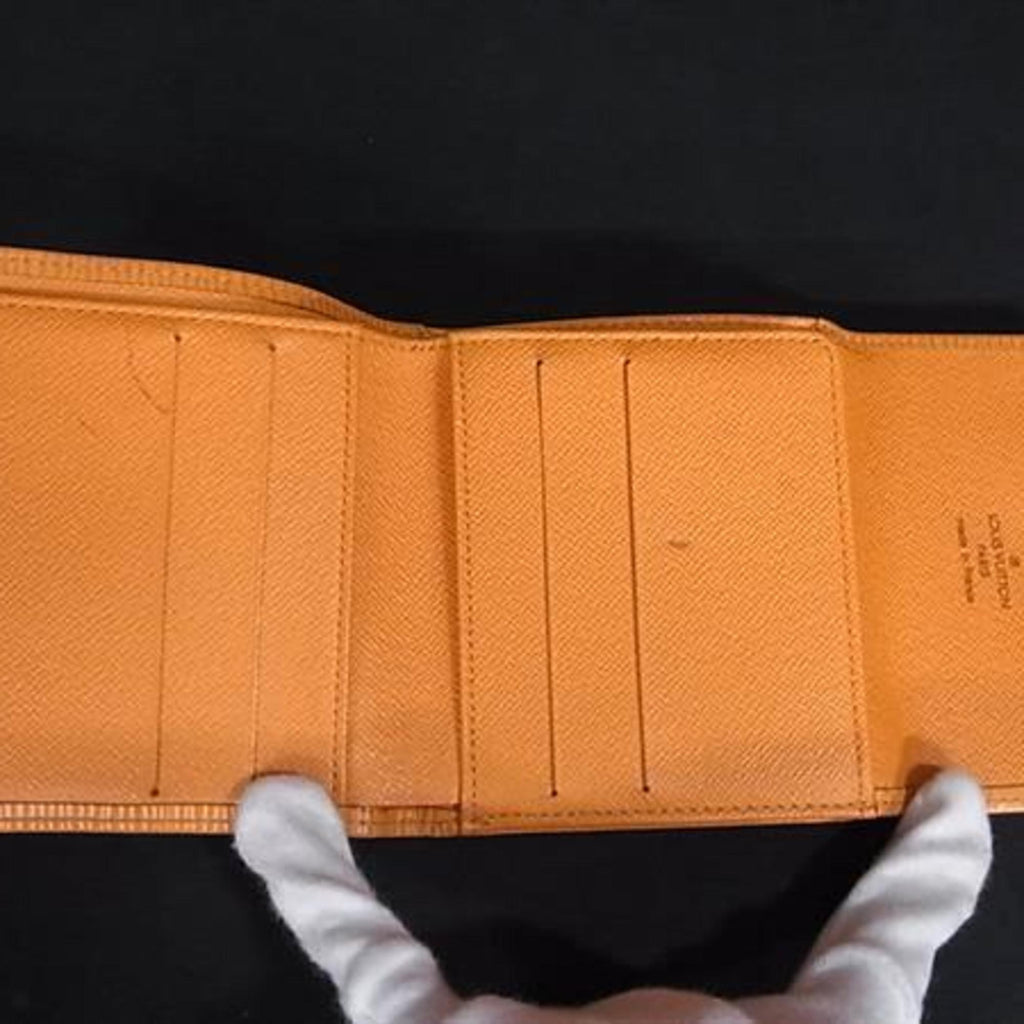 Louis Vuitton Epi Mandarin Epi Leather Wallet (Bi-Fold) (Pre-Owned)