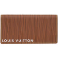 Louis Vuitton Brown Epi Leather Long Wallet (Bi-Fold) (Pre-Owned)
