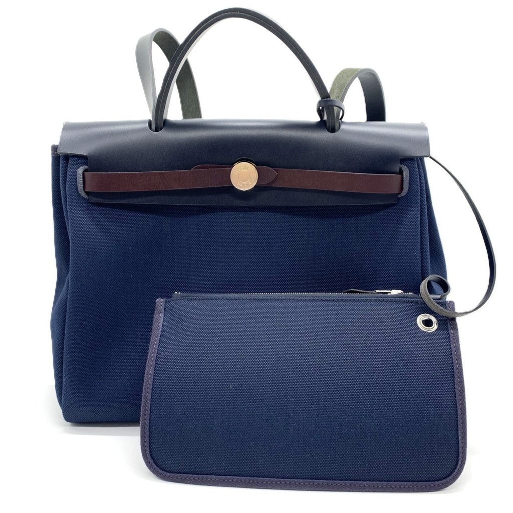 Herbag Zip Leather and Toile 31