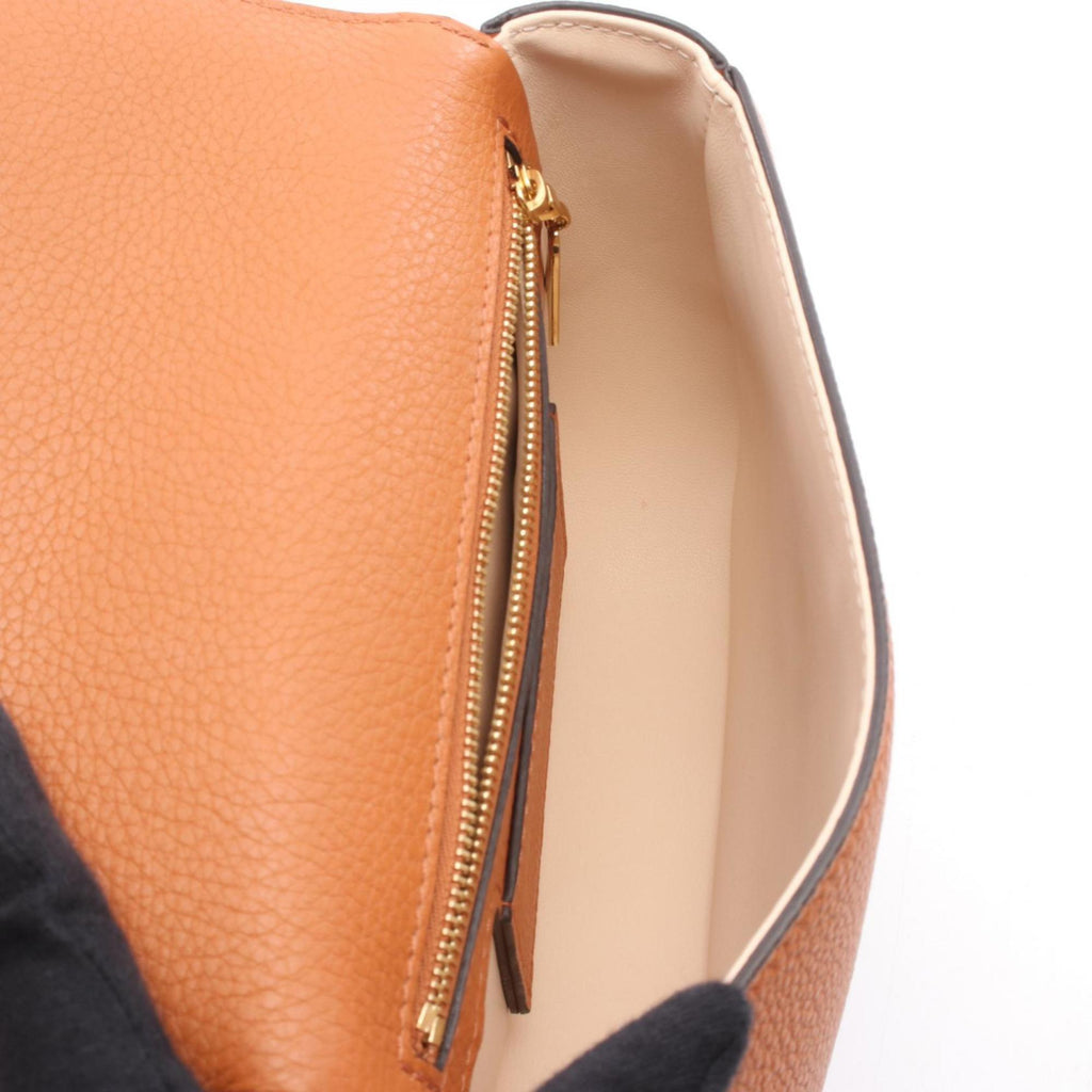 Louis Vuitton Brown Leather Shoulder Bag (Pre-Owned)