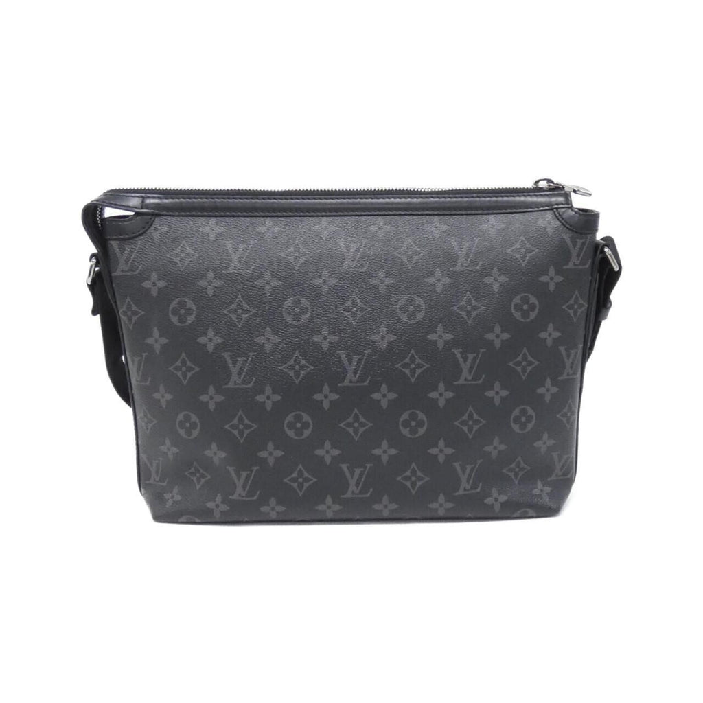Louis Vuitton Black Coated Canvas Shoulder Bag (Pre-Owned)