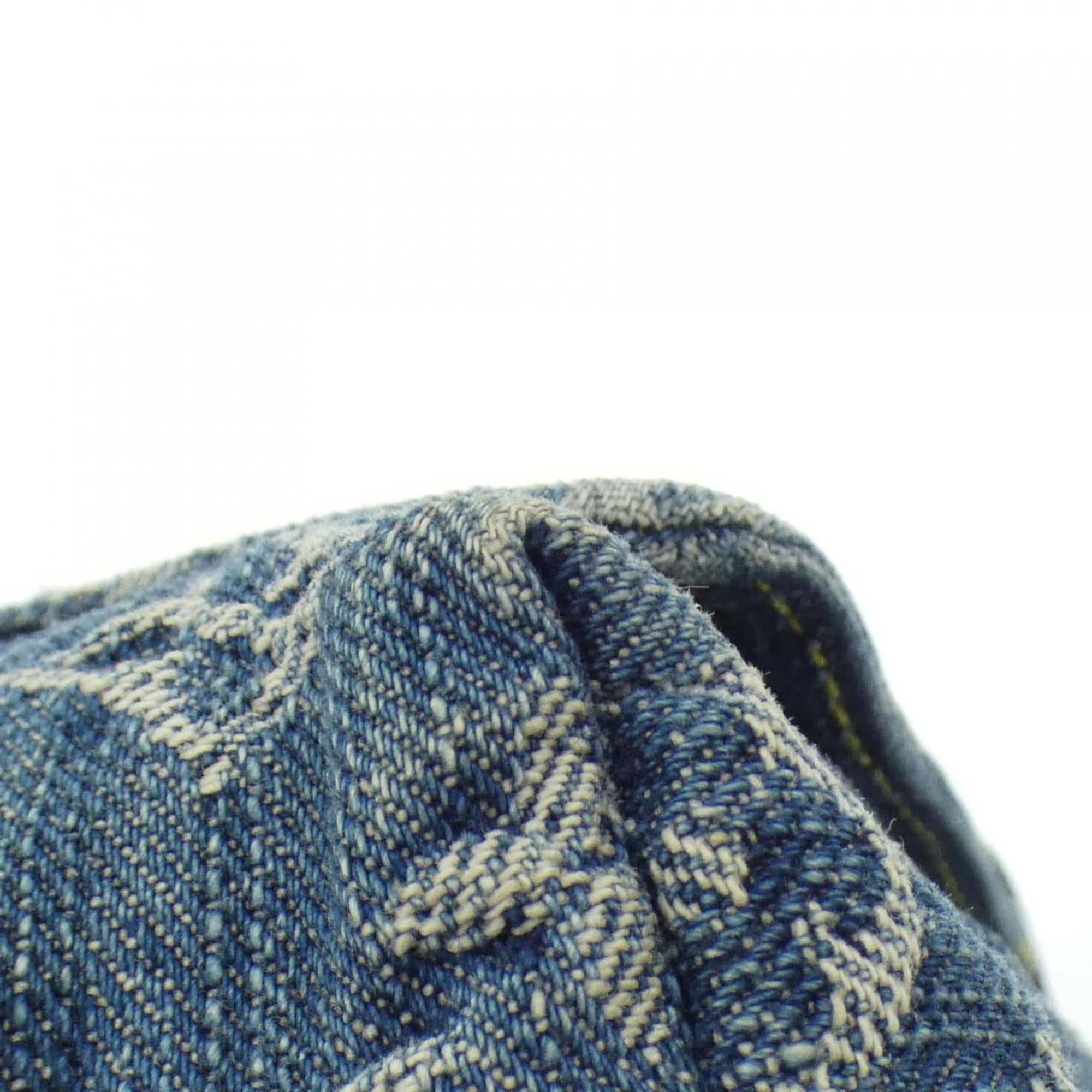 Louis Vuitton Blue Denim Backpack (Pre-Owned)